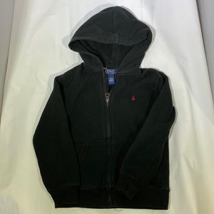 Black Zip-Up Hoodie